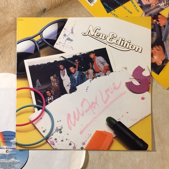 New Edition - “All For Love” Vinyl LP - Picture 1 of 5
